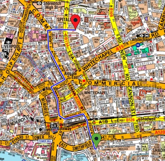 Topographical Route Planning Live